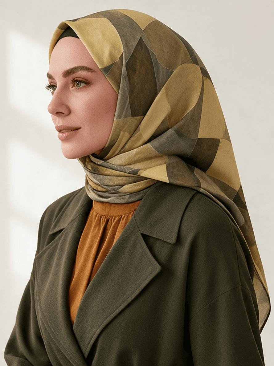 Belessia Soft Natural Serisi Eşarp Soft  BBC3513