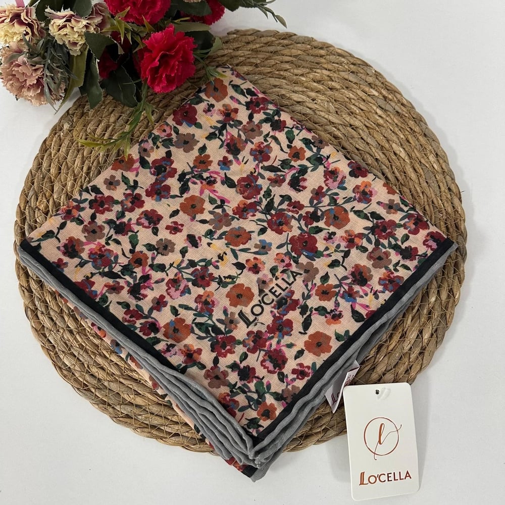 Locella Soft Pamuklu Eşarp LDFG0404
