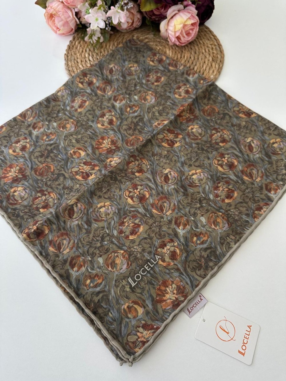 Locella Soft Pamuklu Eşarp LDFG2105