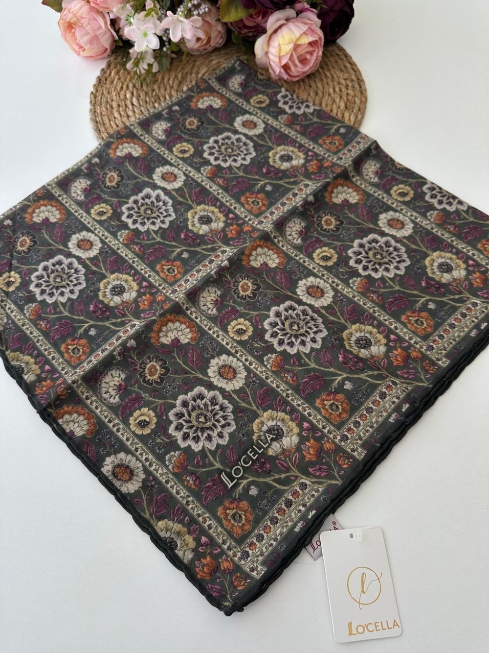Locella Soft Pamuklu Eşarp LDFG2306