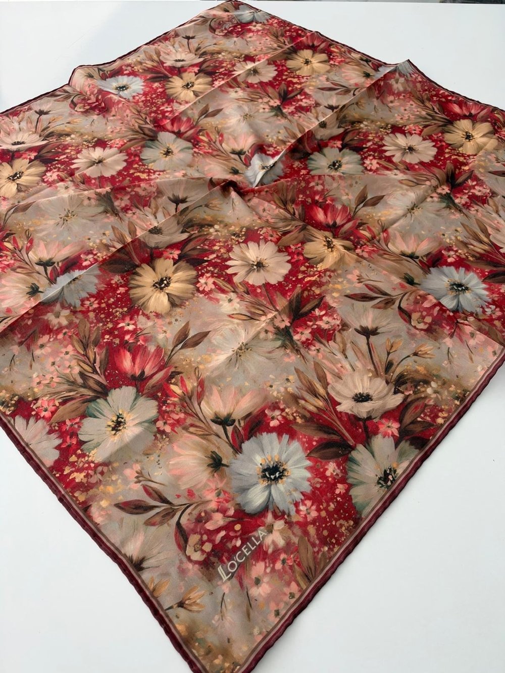 Locella Soft Pamuklu Eşarp LDFG2504