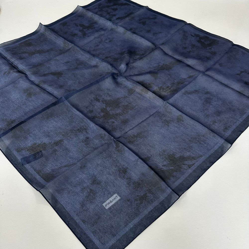 Piramit Desenli Kehribar Eşarp LTP0508