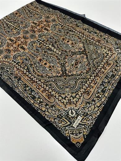 QASHKA Soft Pamuklu Şal Etro Desen LBD0911