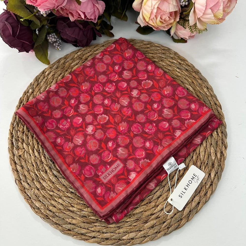 Silk Home Soft Pamuklu Eşarp LDFJ0618