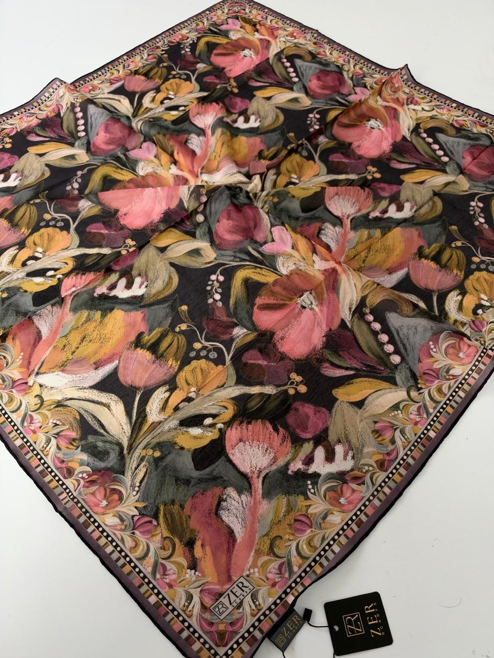 Zer Organik Pamuk Soft Eşarp LDD8901