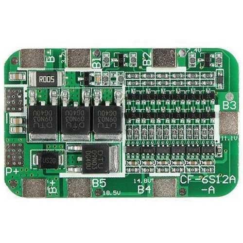   6S 15A Li-ion BMS Şarj ve Koruma Kartı Nedir?  6S 15A Li-ion BMS Şarj ve Koruma Kartı, 6 seri (6S) 18650 Li-ion veya LiPo batarya paketleri için tasarlanmış bir pil yönetim ve koruma