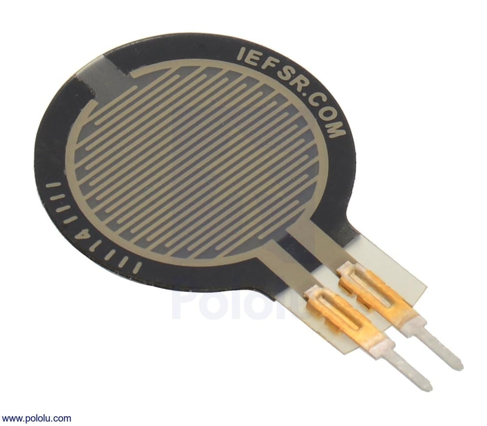 0.6 Inch Kuvvete Duyarlı Kısa Saplı Dairesel Sensör - Force-Sensing Resistor - PL-2728