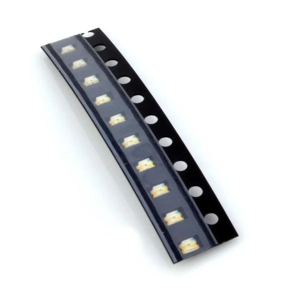 0805, Yeşil, SMD, LED, Şeffaf, 3.2V, 550mcd, Yetda