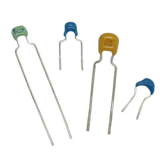 100pF 100V MLCC Seramik Kondansatör, Axial, X7R, ±10%, Radial (Radyal), Dökme (Bulk), Kome