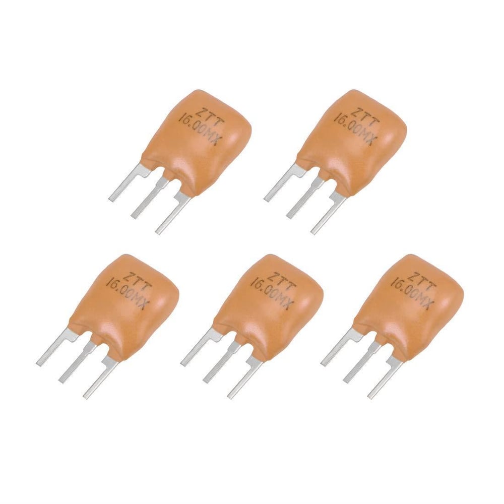12MHz, 3 Pin, Radial, Rezonatör, THT, Dökme (Bulk), Shoulder