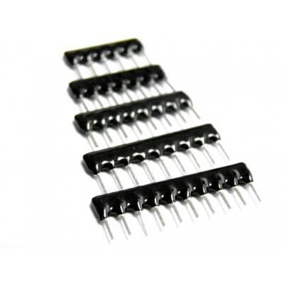 1K, 4'lü, 5 Pin, Sıra Direnc, 1/8W (0.125W), Box, Fenghua