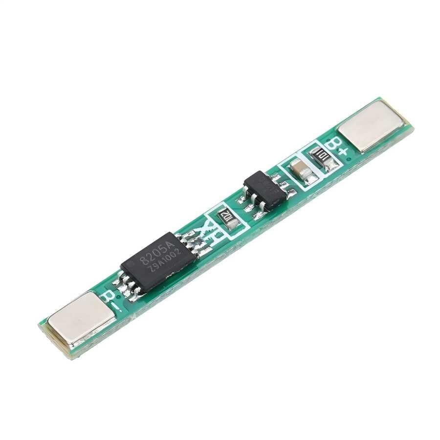 1S 3A 3.7V 18650 Li-ion / LiPo BMS Pil Koruma Kartı