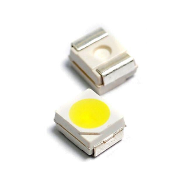 3528, Turuncu-Kırmızı, SMD, LED, Şeffaf, 2V, 100mcd, Bright Led