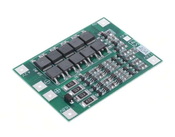 4S 40A 16.8V 18650 Li-ion BMS Balans Şarj ve Koruma Kartı