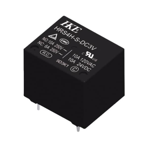 5V DC, Tek kutuplu, çift yönlü (SPDT), 6A 250V AC, Genel Amaçlı Röle, PCB Montaj, HKE