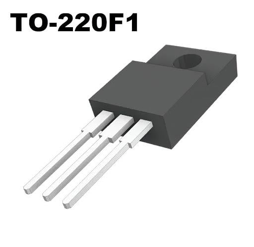 6N65KL-MT-TO-220F1, 650V, 6A, N-Channel MOSFET, TO-220F1, THT, Tube, UTC