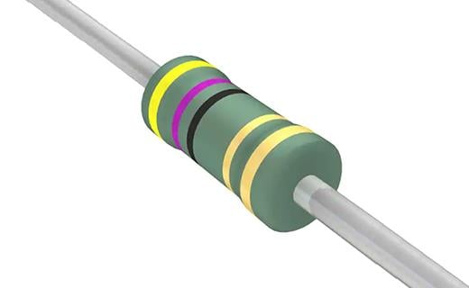 7.5R (7.5 Ohm) %5, 3W THT (Axial) Wirewound Direnç, CCOHM