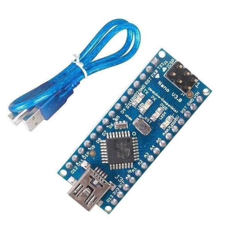 Arduino Nano 328 FT232 - (Klon), USB Kablo Dahil, Mini Geliştirme Kartı