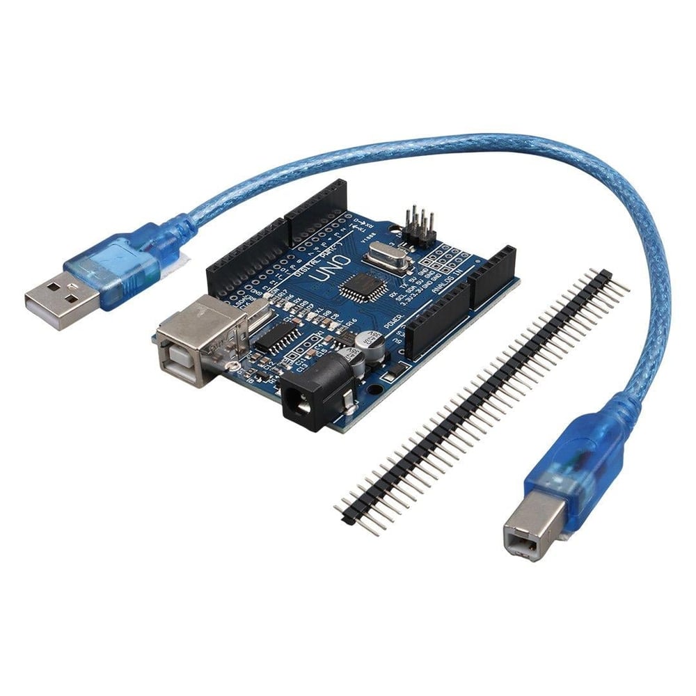 Arduino UNO R3 (Klon), USB Chip CH340, USB Kablo Dahil, Başlangıç Seviyesi Geliştirme Kartı
