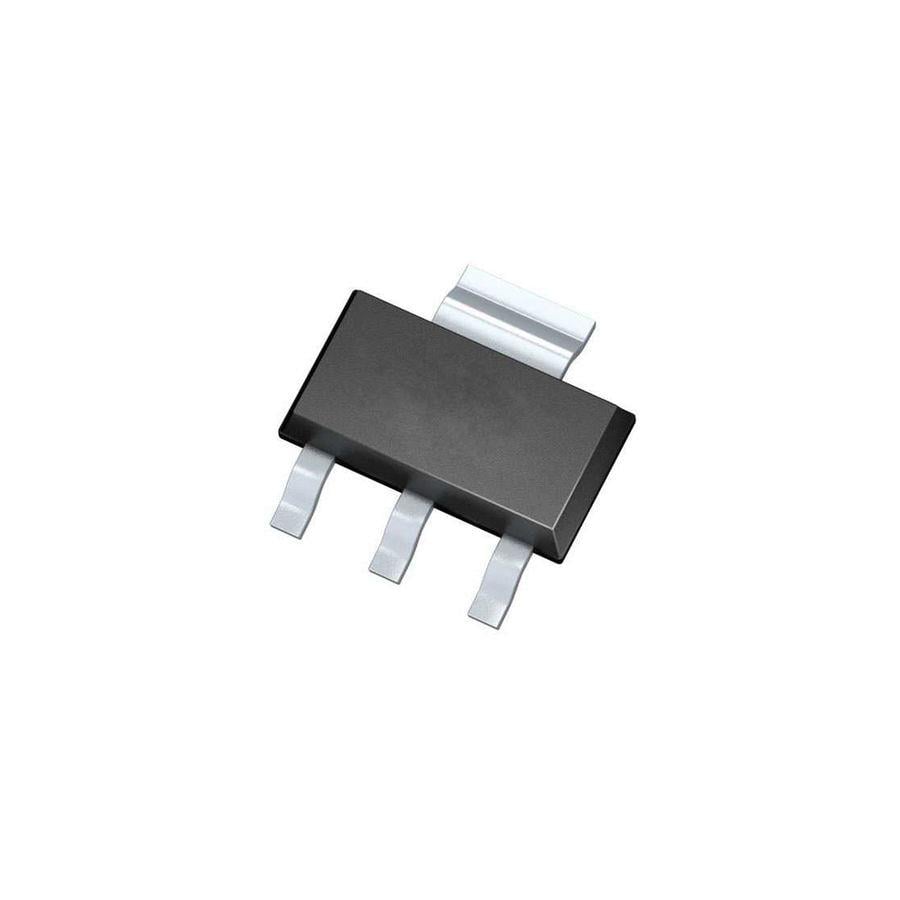 BCP53, PNP Transistör, 80V, 1A, 1.5W, SOT-223, SMD, Tüp (T/B), Guo Jing Wei