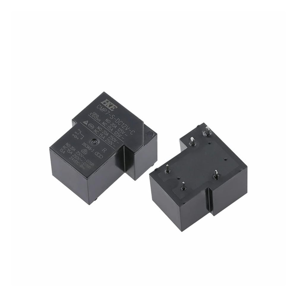 CMP7-DC24V-A-R, 24V DC, Tek kutuplu, tek yönlü, normalde açık (SPST-NO), 30A 250V AC, Güç Rölesi, PCB Montaj, HKE