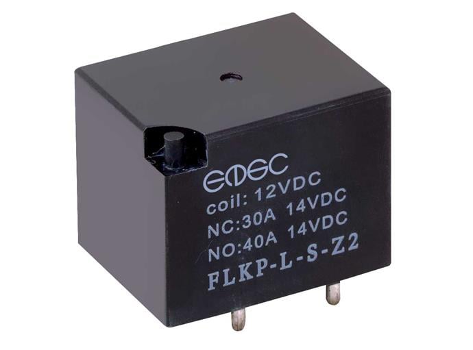FLKP L-Z-2/12V, 12V DC, Tek kutuplu, çift yönlü (SPDT), 100A 250V AC, Otomotiv Rölesi, PCB Montaj, Flourishing