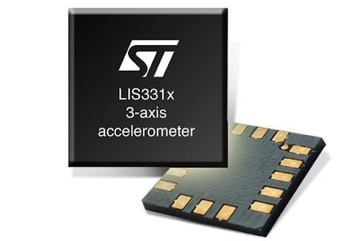 LIS331DLTR, Accelerometer (İvmeölçer), X/Y/Z, 2.16-3.6V, I²C/SPI, Entegre, VFLGA-16, SMD, Şerit (T&R), STM