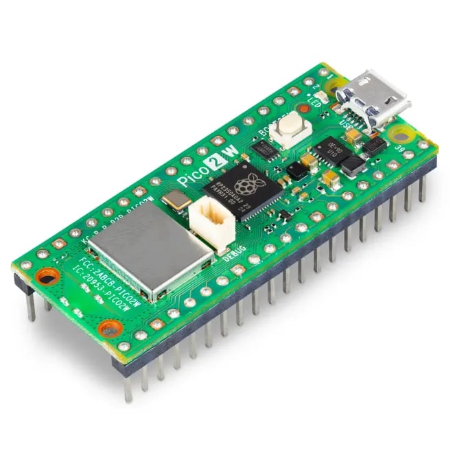 Raspberry Pi Pico 2W Header