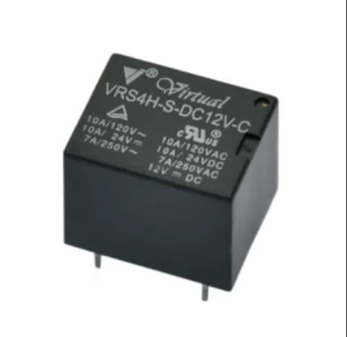 VRS4H-S-DC24V-C, 24V DC, Tek kutuplu, çift yönlü (SPDT), 10A 250V AC, Genel Amaçlı Röle, PCB Montaj, Weitou