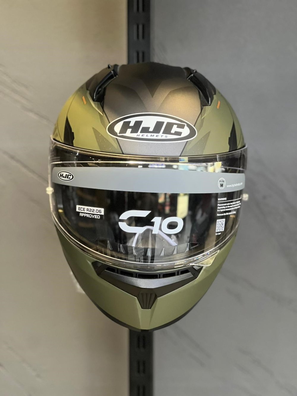 HJC C10 KASK INKA MC7SF YEŞİL
