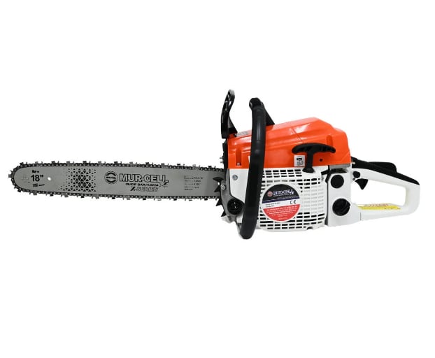 Mur-Cell Mur-5201 Benzinli Testere Hızar Motoru Ağaç Odun Kesme Testeresi 52cc