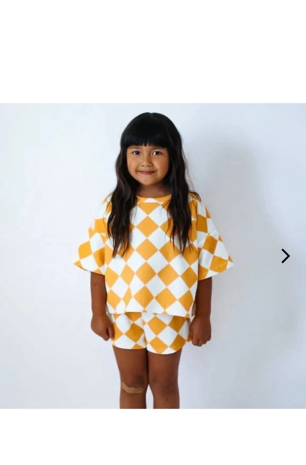 Laciel Paris Damalı Unisex 2li Takım - Sarı