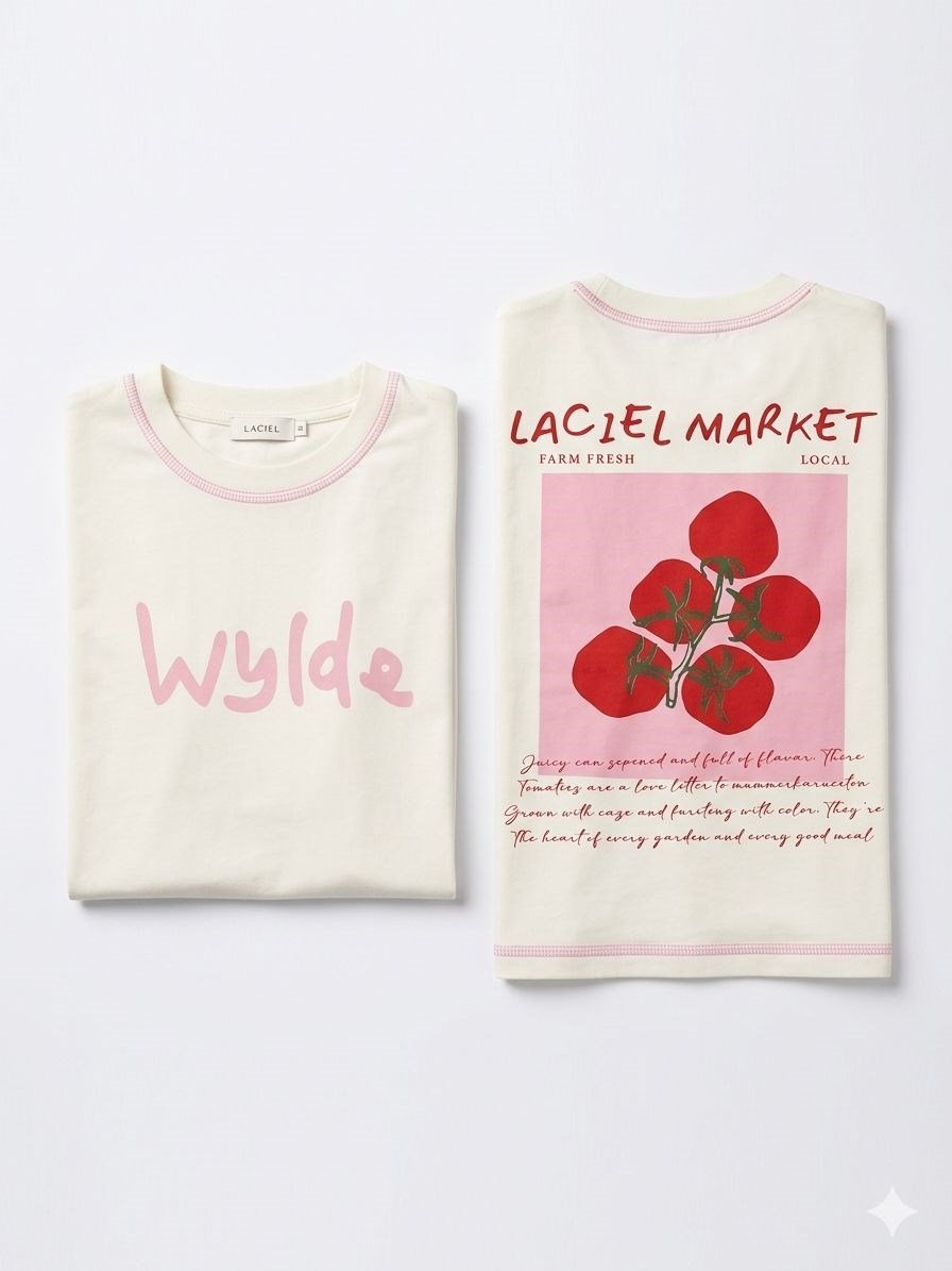 La'ciel Paris Tomato Tshirt - Kırmızı