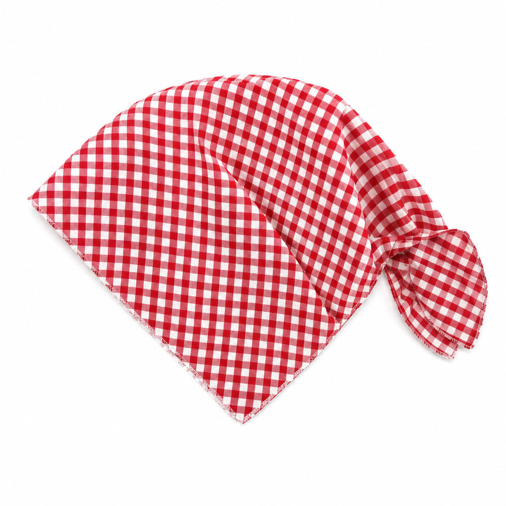 Pötikare Desenli Bandana - Kırmızı