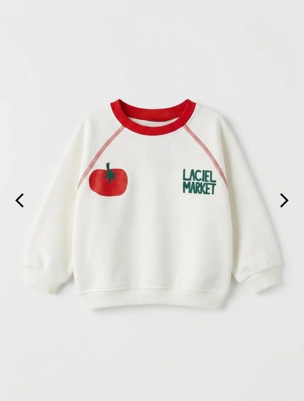 Tomato Baskılı Unisex Sweatshirt