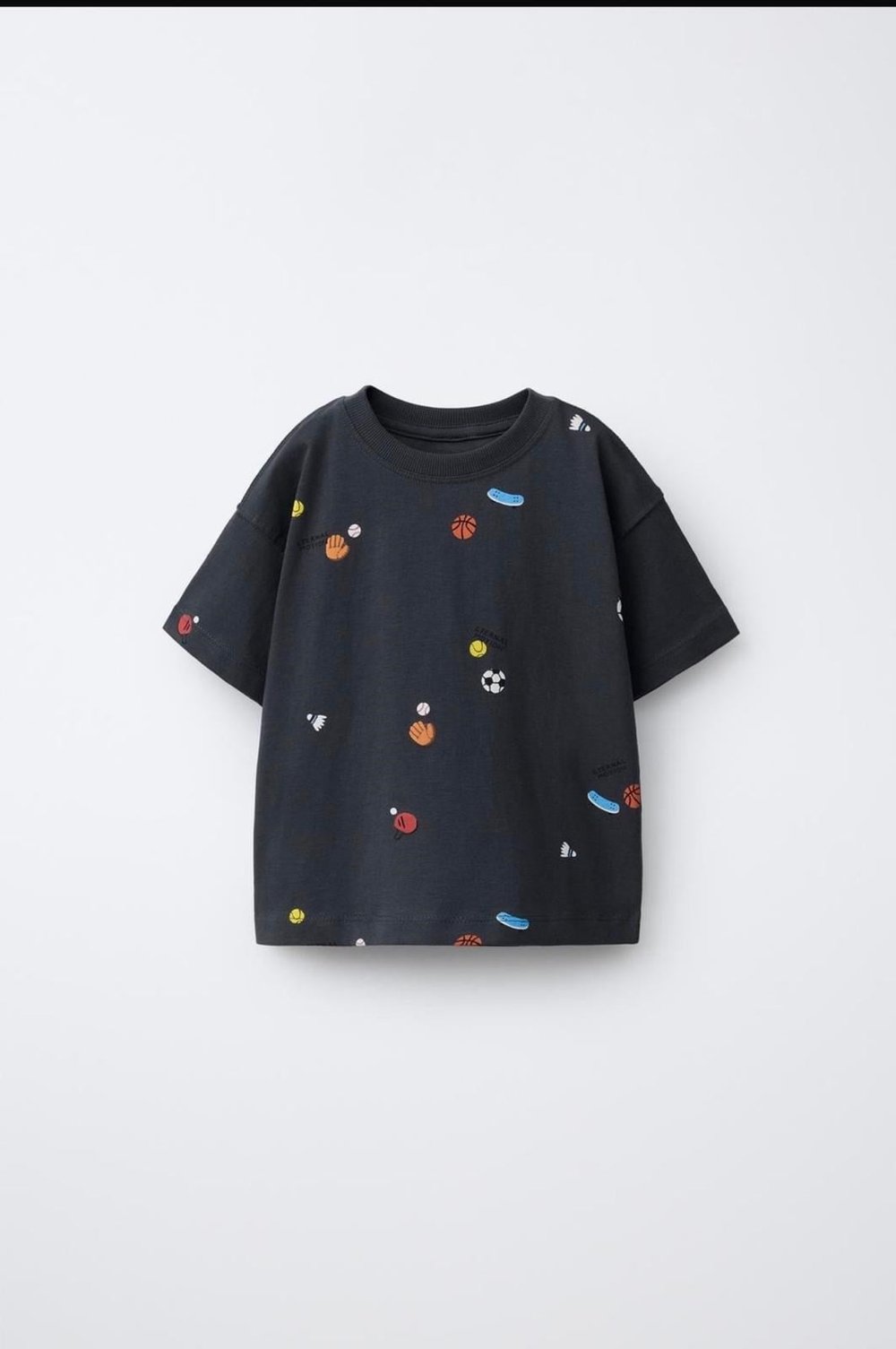 Top Baskılı Basic Tshirt - Lali