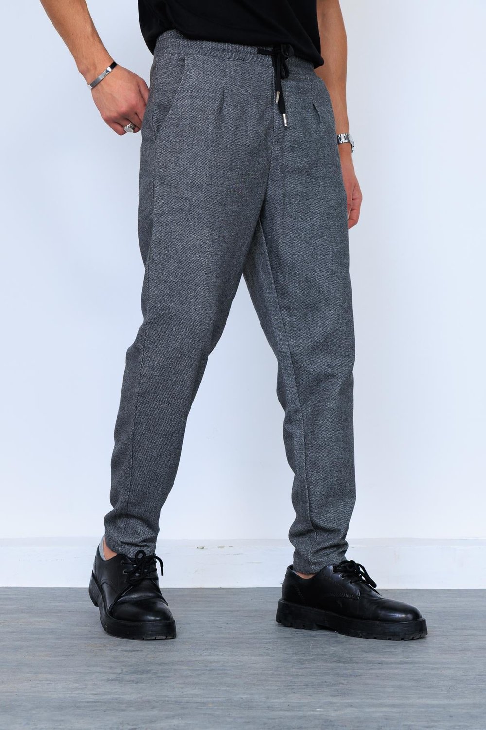 Antrasit Kaşe Jogger