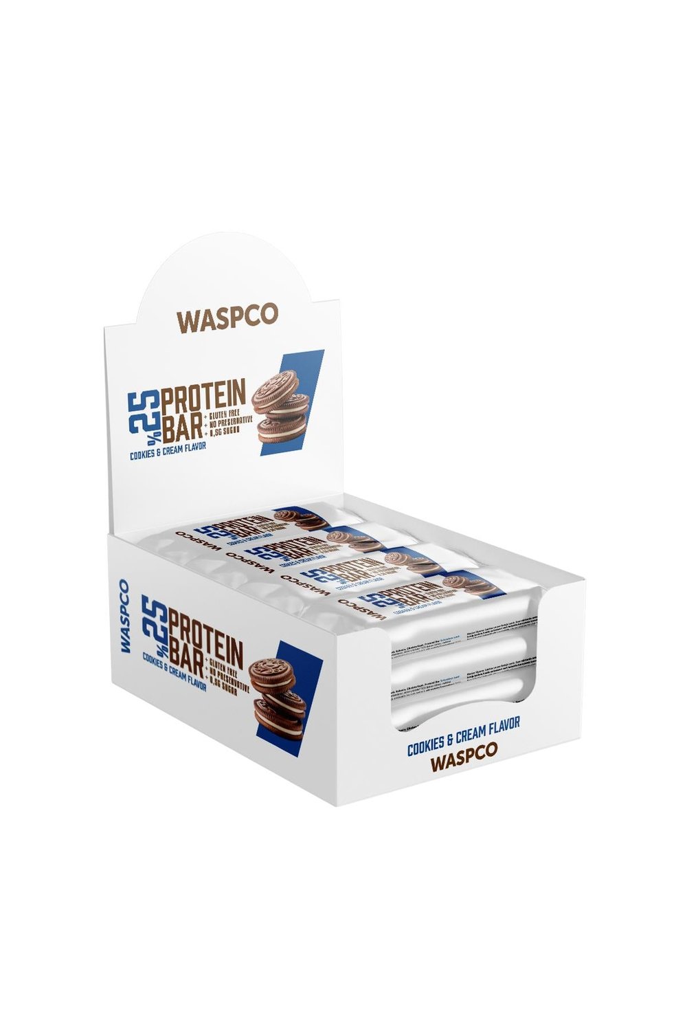 Bitter Çikolata Kaplı Bisküvi Aromalı Protein Bar 36g x 12 Adet