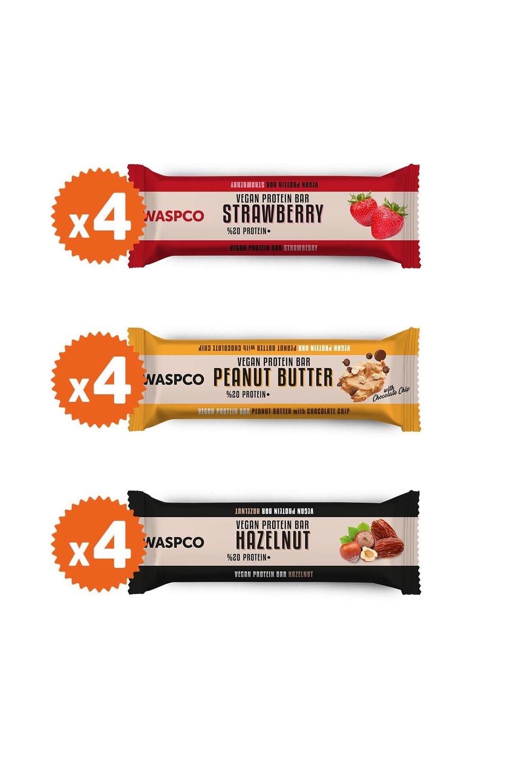 Vegan Protein Bar Karma Kutu 40g x 12 Adet (3 Çeşit)