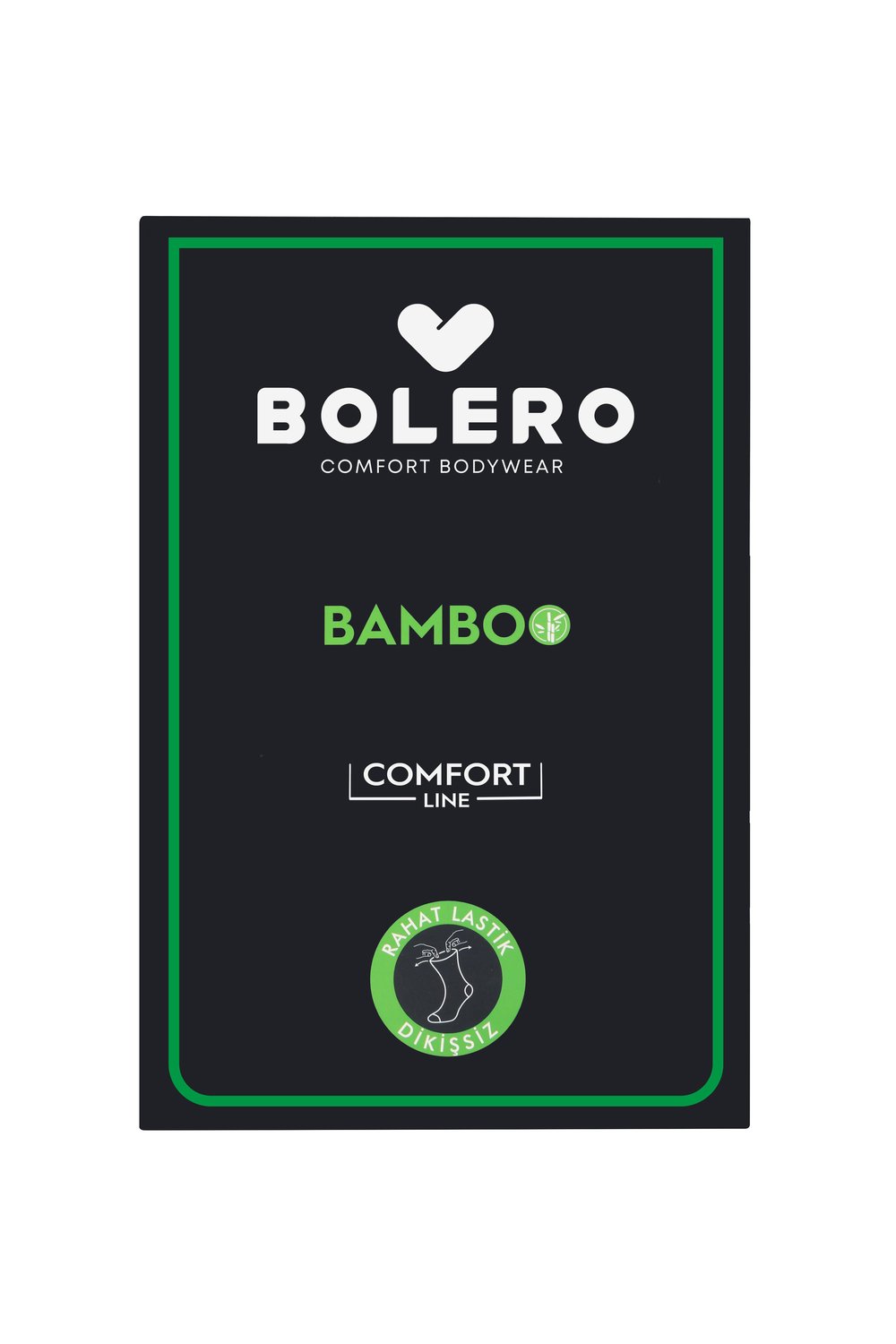 Erkek Premium Dikişsiz Roll Top Lastiksiz 12li Bambu Çorap Siyah