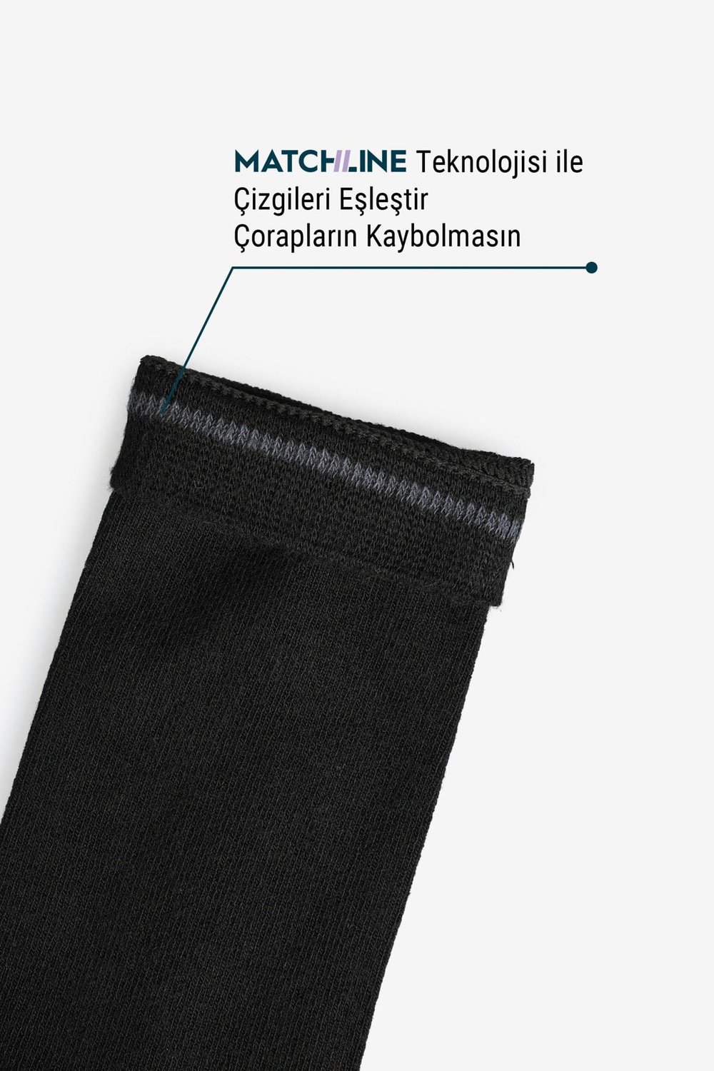 Kadın Dikişsiz 12li Bambu Çorap Siyah