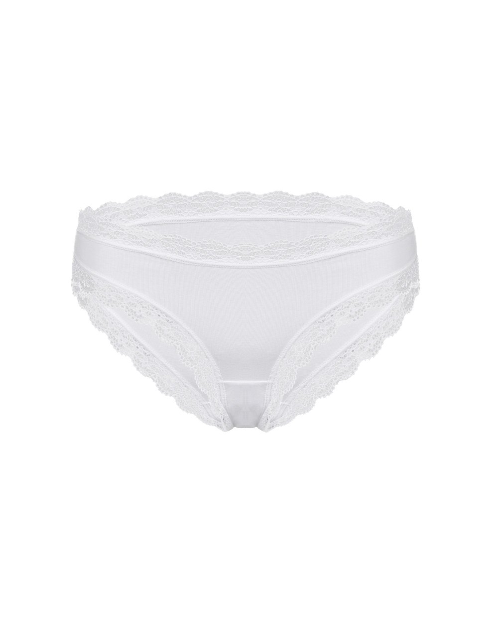 Kadın Premium Lyocel Slip Beyaz