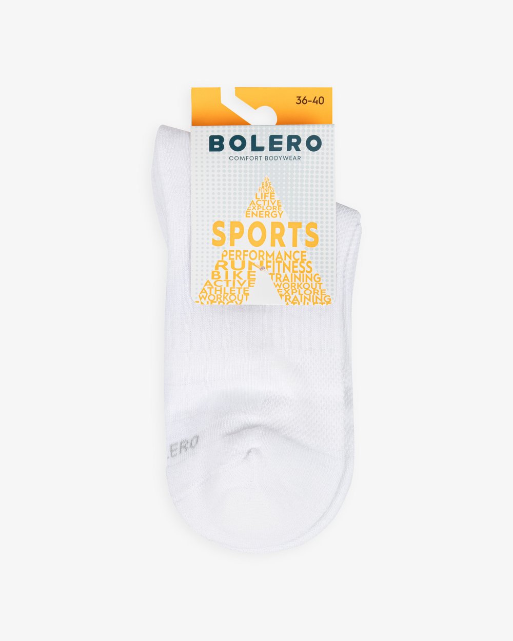 Unisex Dikişsiz Taban Havlu 12li Kısa Spor Çorap Beyaz