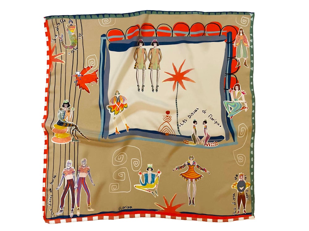 DIOSAS SILK SCARF