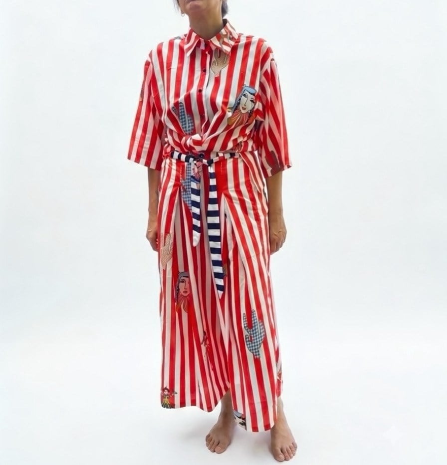 KUM Striped Pants