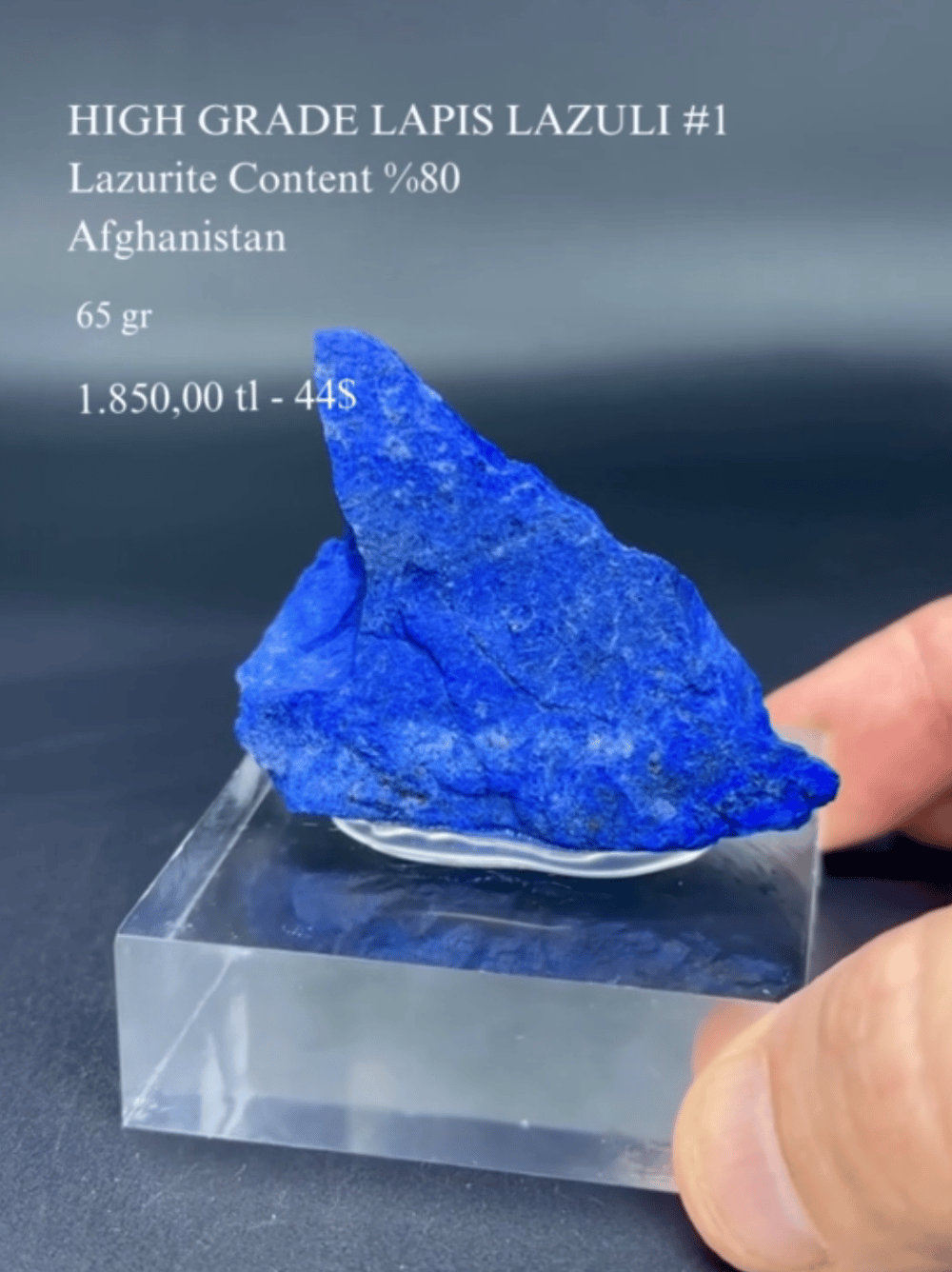 LAPİS LAZULİ 65 GR.