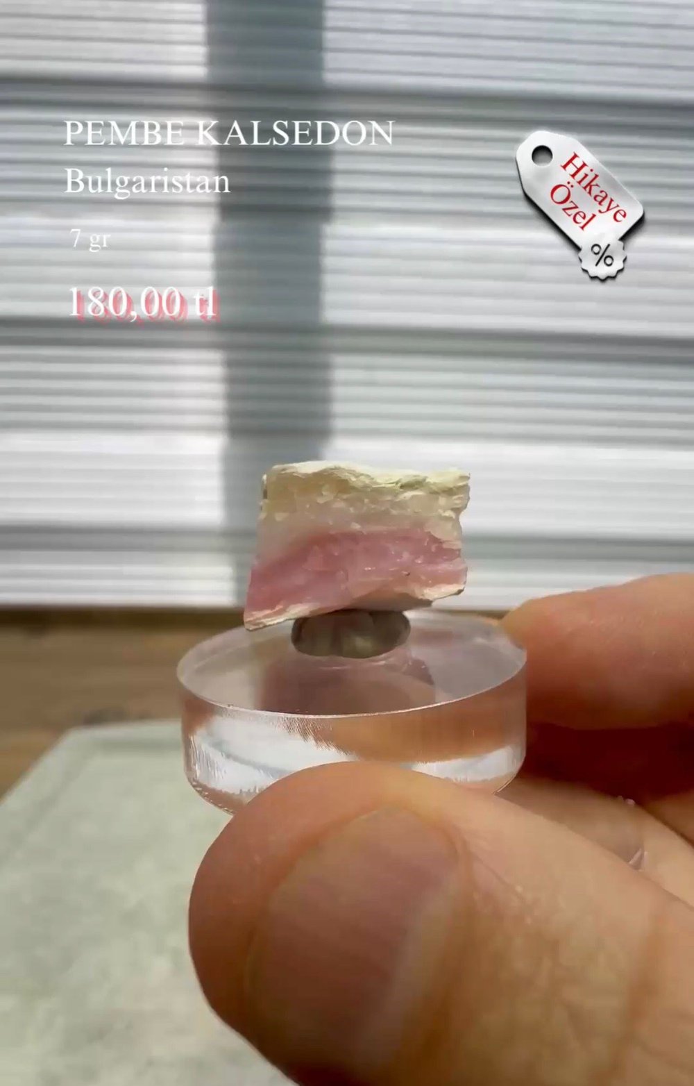 PEMBE KALSEDON 7 GR.