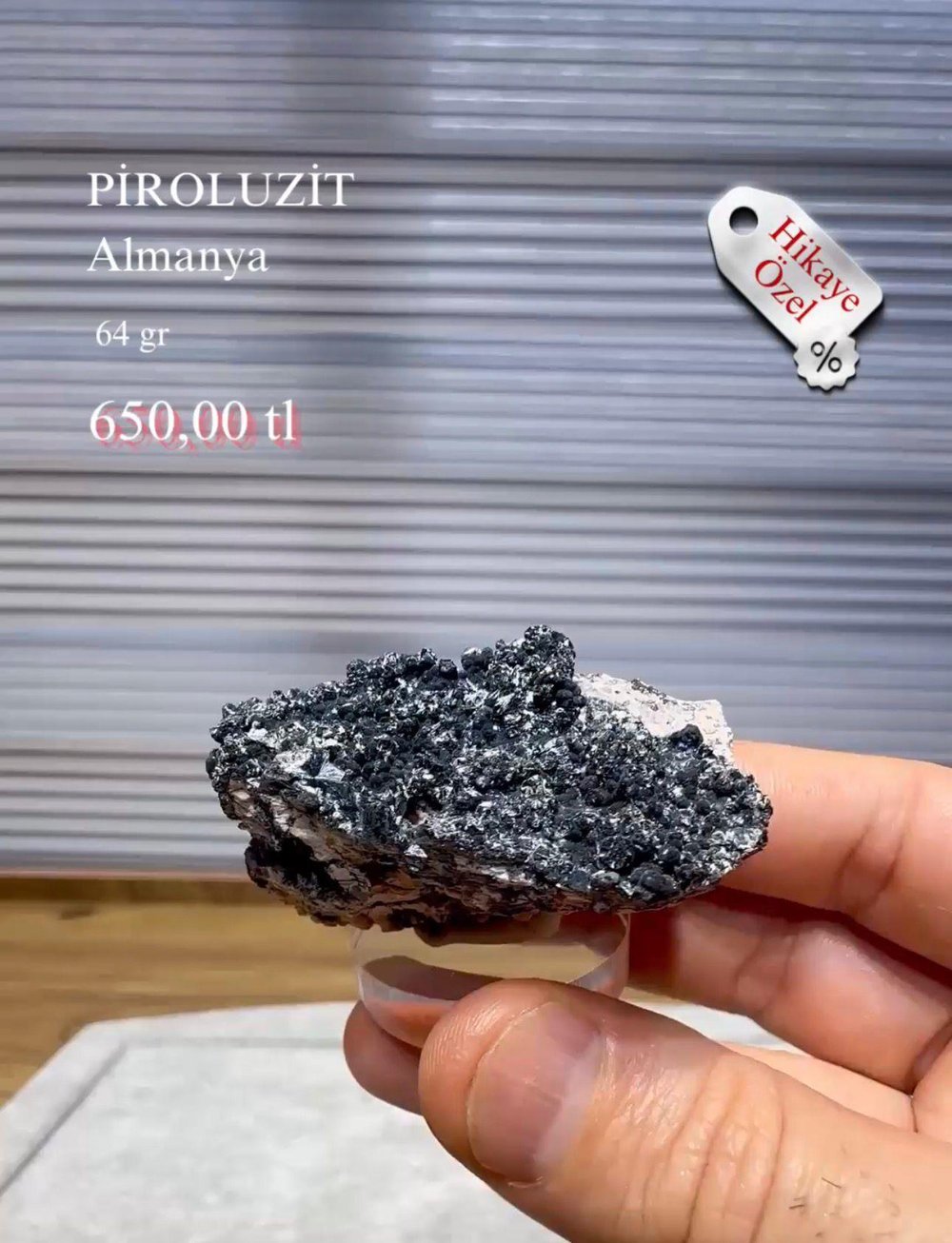 PİROLUZİT 64 GR.
