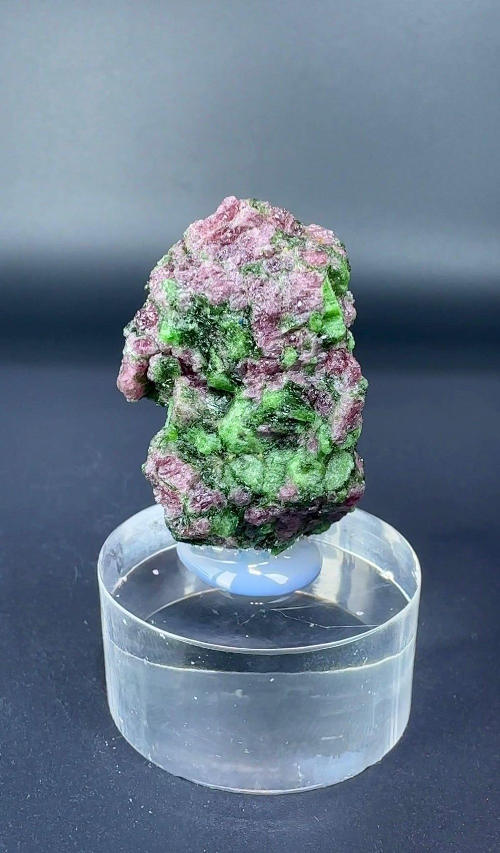 PYROPE GARNET & KROM DİOPSİT 33 GR.