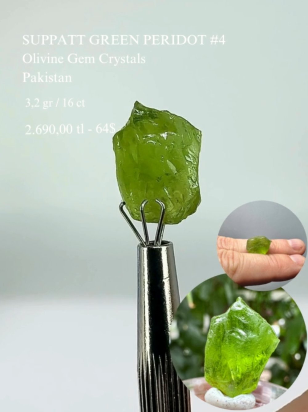 SUPPATT PERİDOT 3,2 GR.
